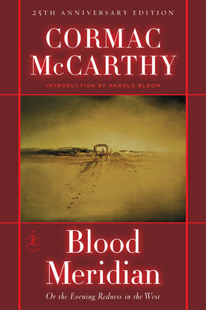 Book cover: Blood Meridian, Cormac McCarthy