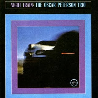 Album cover: Night Train, the Oscar Peterson Trio